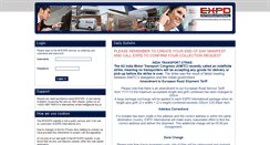 Desktop Screenshot of myexpd.co.uk